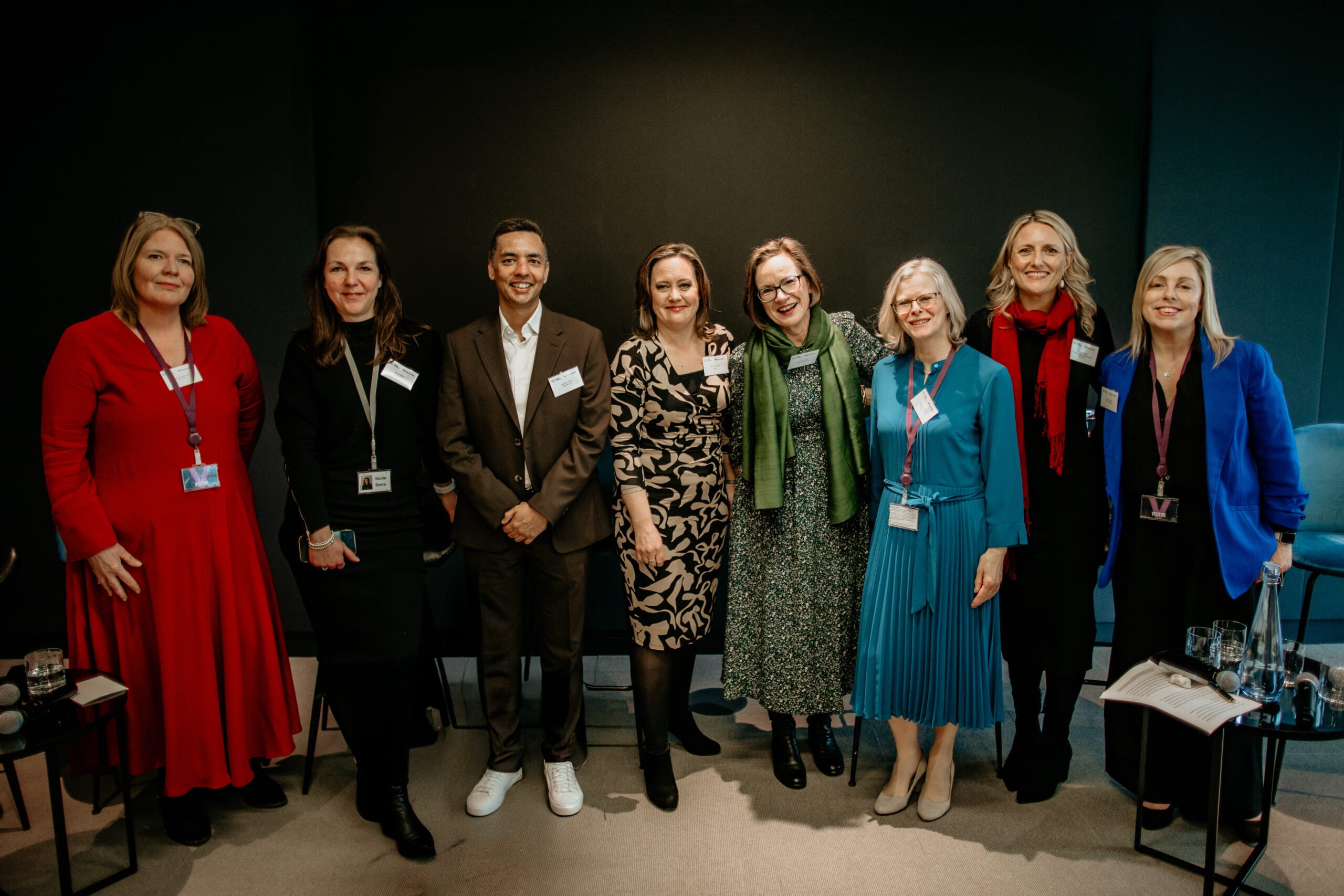 UK certification family friendly workplaces launch event panel members